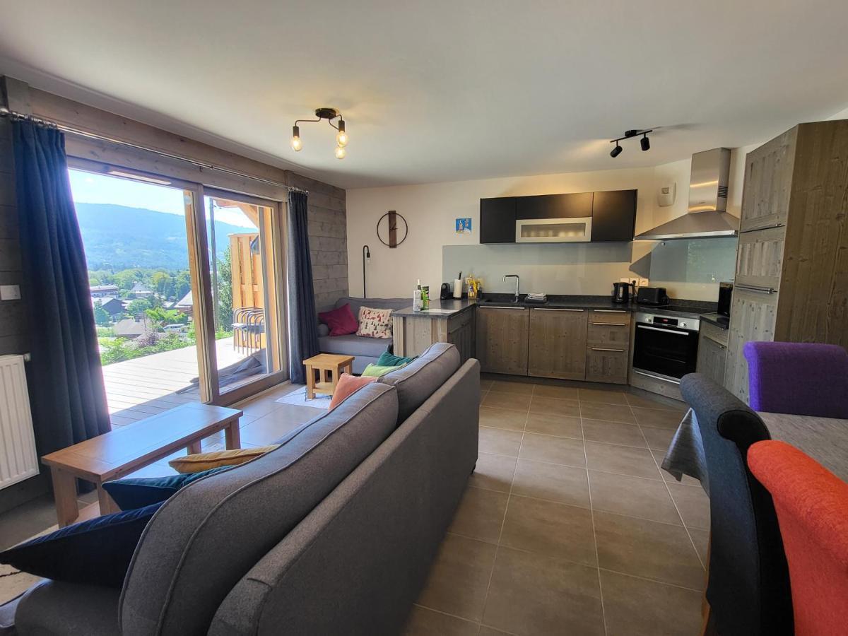 Plein Soleil Modern 3 Bedroom Apartment With Stunning Mountain Views Samoens Exterior photo